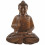Grande statue de Bouddha bois, achat décoration Bali Zen Bouddhisme.