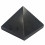 Pyramid of polished black tourmaline 2x2cm
