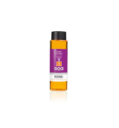 Supreme Amber Perfume Refill - Goa 250ml - 1 pacchetto rattan 10 fili
