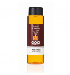 Recharge de parfum Gousse de Vanille - Goa 250ml + 1 pack rotin 10 brins