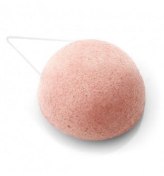 Konjac sponge with 100% natural clay, face & body cleanser