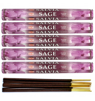100 Incense Sticks Sage Sage detail