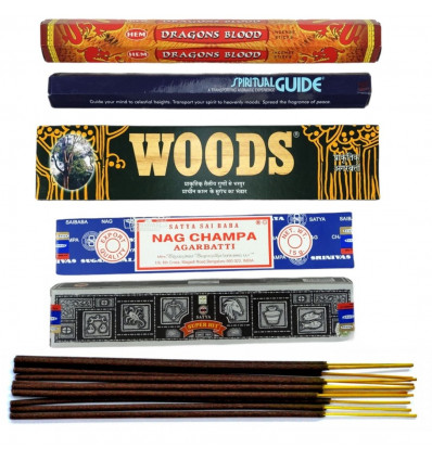 Assortment of incense "Best of India" the best incense indian