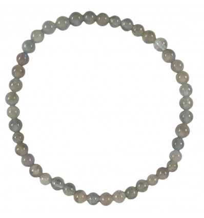 Grade A Labradorite Bracelet - 4mm Balls