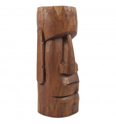 Moai statue 20cm in Suar wood