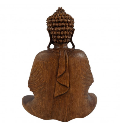 L'acquisto di una grande statua di Buddha seduto con le mani in mano  atmanjali mudra.