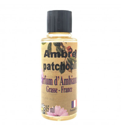 Extrait de parfum d'ambiance - Ambre Patchouli - 15ml