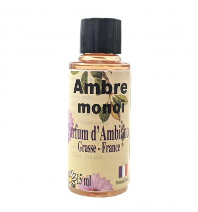Extrait de parfum d'ambiance - Ambre Monoï - 15ml