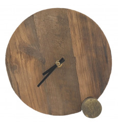 Orologio di posa in legno "Botay" ø20cm