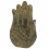 Buddha Hand Statuette in Stone, Display or Pocket Empty Original