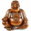 Large Chinese Buddha Statue 60cm - Carved Wood Size XXL