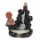Fontaine à encens en céramique - Bouddha et Cascade Zen