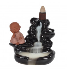Ceramic Incense Fountain - Buddha and Zen Waterfall