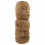 Statua Interna Esterna Maori "Teko Teko" in Legno di Cocco 50cm