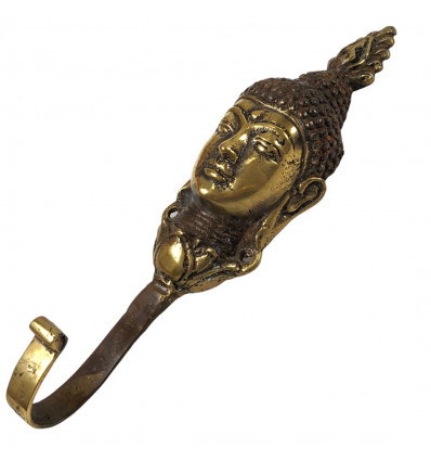 Wall Hook or Zen Buddha Coat Holder 1 brass hook