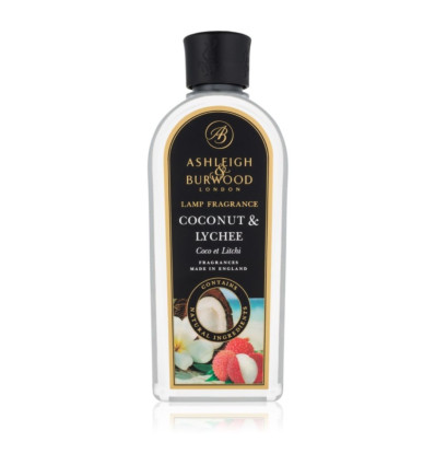 Coconut and Litchi Perfume Refill 500ml - Ashleigh & Burwood
