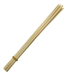 Pack of 10 stems in Natural Rattan 20cm GOA - Universal refill for perfume diffuser