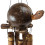 Carillon vento di bambù decorato con la Tartaruga-animate di cocco