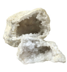 Large Natural Rock Crystal Whole Geode - 3kg to 4.5kg