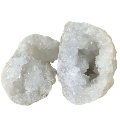 Géode Entière de Cristal de Roche Naturel - 1,5 à 2,9kg