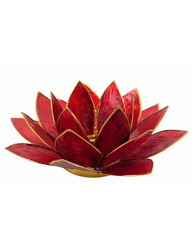 Lotus Flower Candle Holder 1st Chakra - Root Chakra