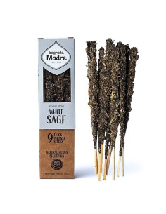Premium Incense White Sage 9 sticks - Sagrada Madre