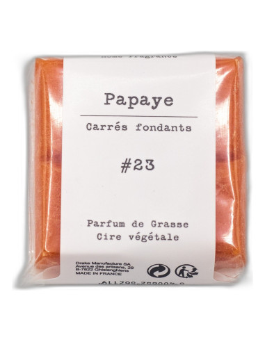 Pastilles de cire parfumée, senteur "Papaye" par Drake