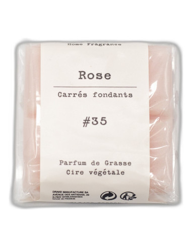 Pastilles de cire parfumée, senteur "Rose" par Drake