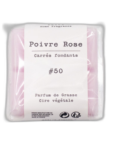 Pastilles de cire parfumée, senteur "Poivre Rose" par Drake
