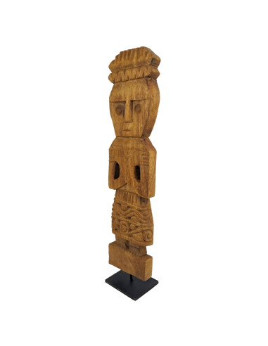 Statua tradizionale del villaggio di Timor 45 cm