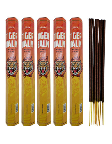 Incense "Tiger Balm" Set of 5 boxes of 15g