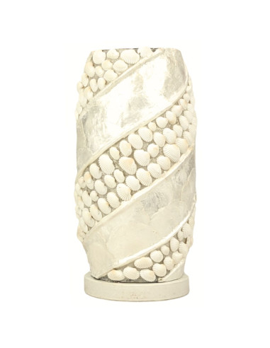Mother-of-pearl & shell lantern 30cm
