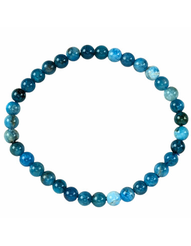 Bracciale Apatite Grado AB - Palline 4mm