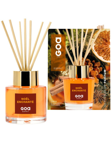 Goatier Enchanted Christmas Spirit - Goa Rattan Rod Perfume Diffuser - 200ml