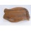 Big empty-forma tasca le Mani in legno massello tinta marrone